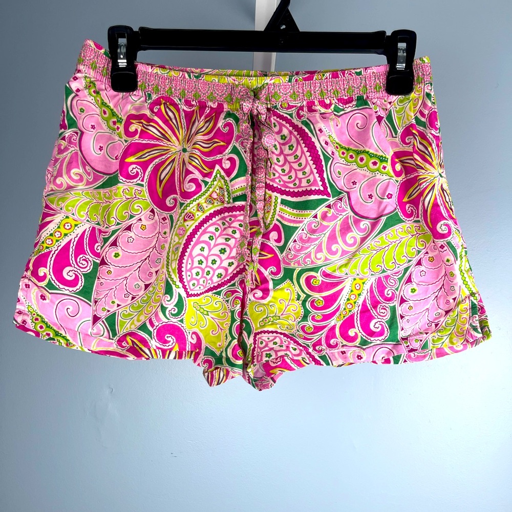 Very Bradley pink pinwheel lightweight sleep short